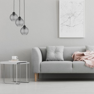 Lustra Negru 3xE27 DEVON 4627TK - Img 2