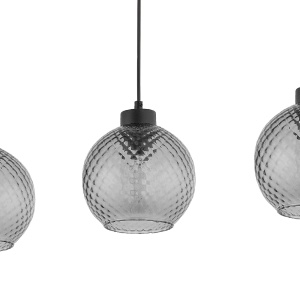 Lustra Negru 3xE27 DEVON 4628TK - Img 4