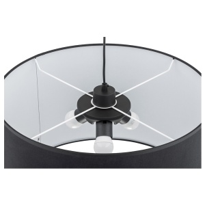 Lustra Negru 3xE27 RONDO 3465TK - Img 4