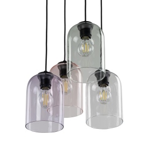 Lustra Negru 4xE27 MOLLY 10301TK - Img 4