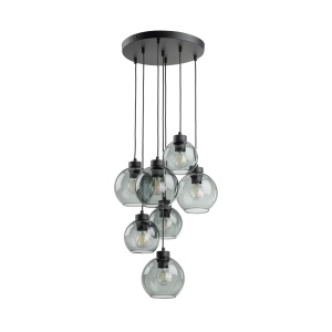 Lustra Negru 7xE27 CUBUS 10207TK - Img 1