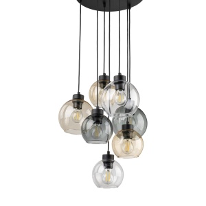 Lustra Negru 7xE27 CUBUS 10246TK - Img 4