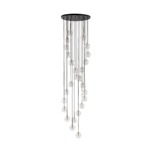 Lustra Negru Auriu 26xG9 AURORA 10258TK - Img 1