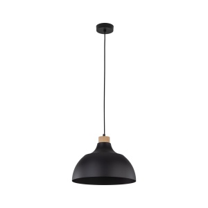 Lustra Negru Bej 1xE27 CAP 2071TK - Img 1