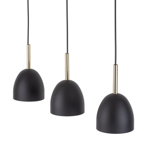 Lustra Negru Bej 3xE27 NORD 4871TK - Img 3