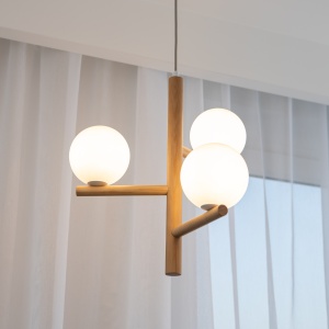Lustra Negru Bej 3xG9 ESTERA 6799TK - Img 4