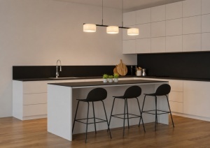 Lustra Negru LED 3 becuri Austis - Img 2