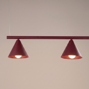 Lustră NOX 4L burgund - Img 3