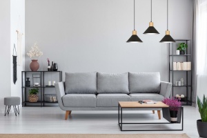 Lustra ROWEN 3 Negru - Img 2