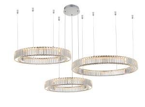 Lustra SPARK PENDANT 40+60+80 Dimabil Chrome