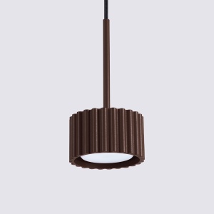 Lustră suspendată AURA 1 maro Gx53 - Img 3