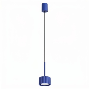 Lustră suspendată AURA 1 ultramarin Gx53