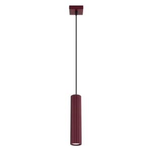 Lustră suspendată KARBON 1 burgundy