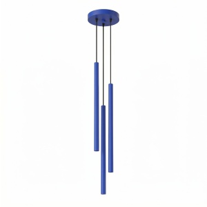 Lustră suspendată PASTELO 3P ultramarin