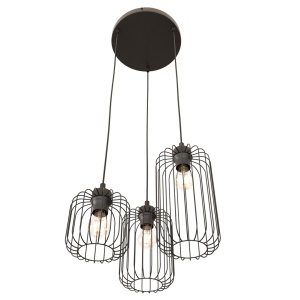 Lustra VANDER 3PREM Negru - Img 2