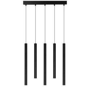 Lustra VERNO 5 3000K Negru