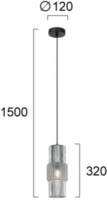 Pendul E27 Lilian 4294900 - Img 3