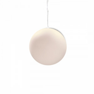 Pendul exterior modern alb sfera Avoriaz M
