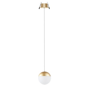 Pendul LED 10W 3000K incastrat Auriu KILDA 8437
