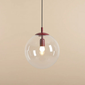 Pendul rosu, Pendul metal, Pendul metal rosu, Pendul iluminat insula, Pendul interior, Pendul interior culoare rosu, Iluminat interior, Pendul masa, Iluminat masa dining, Pendul modern, Iluminat bucatarie, Pendul bucatarie, Pendul insula bucatarie