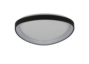 Plafoniera AMANDA TOP 40 LED CCT 3-STEP Dimabil Negru