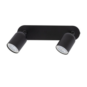 Plafoniera/ Aplica perete Negru Chrome 2xGU10 TOP 4416TK - Img 4