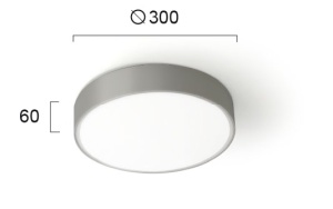 Plafoniera exterior LED 3000K Donousa 4209400 - Img 2