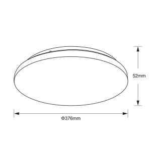 Plafoniera LED ZERO CCT 8694 - Img 2