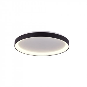 Plafoniera moderna neagra rotunda din metal Vico d58
