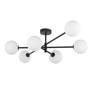 Plafoniera Negru 6xG9 SARIUS 4734TK - Img 1