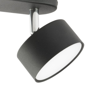 Plafoniera Negru Chrome 3xGX 53 CLARK 3404TK - Img 3