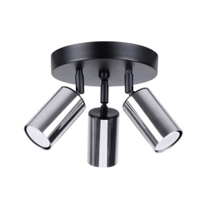 Plafonieră WINX 3P Negru Chrome - Img 1