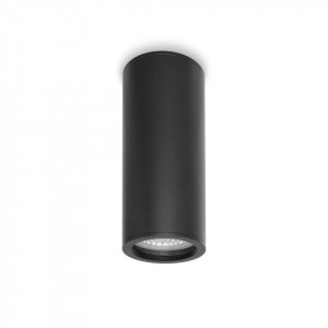 Spot aplicat pentru exterior negru d6 cu led Rima 3k