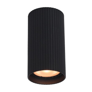 Spot aplicat Rilok Negru 1xGU10