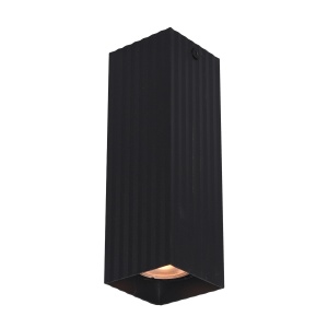 Spot aplicat Tecno Negru 1xGU10