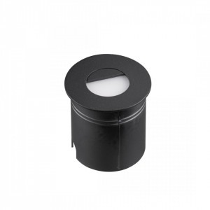 Spot incastrat modern pentru scara negru rotund Aspen