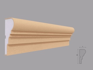 Ancadrament fereastra exterior FP114 dimensiuni 115x50x2000mm - Img 1