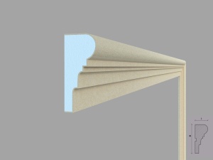Ancadrament fereastra exterior FP114 dimensiuni 115x50x2000mm - Img 3
