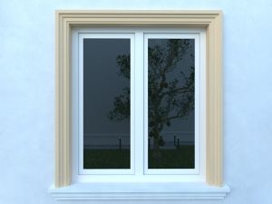 Ancadrament fereastra exterior FP130 dimensiuni 146x63x2000mm - Img 2