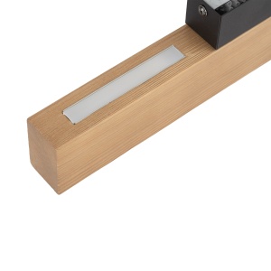 Aplica perete Bej Negru 1xLED 3W TEO 6618TK - Img 3