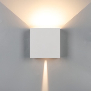 Aplica perete exterior LED* 2*10W 2700K dimabil Alb DAVOS XL 8610 - Img 1