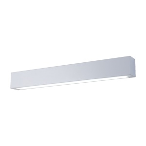 Aplica perete Ibros 63 cm Alb IP44 LED 3000K - Img 1