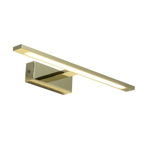 Aplica perete Isla Auriu 41cm IP44 LED CCT - Img 1