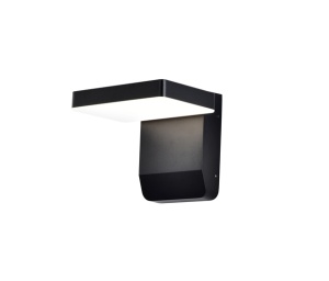 Aplica perete LED 20W 3000K Negru Cupru 8475 - Img 1