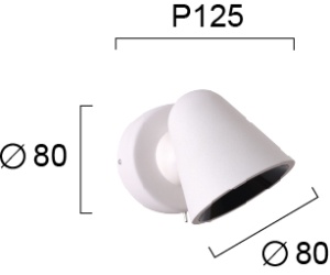 Aplica perete LED 3000K Enzo 4280900 - Img 3