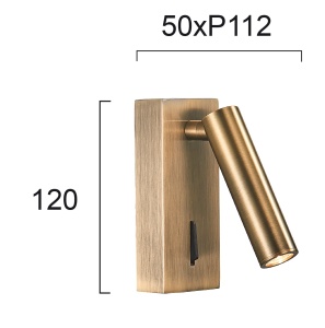 Aplica perete LED 3000K Zen 4229302 - Img 3