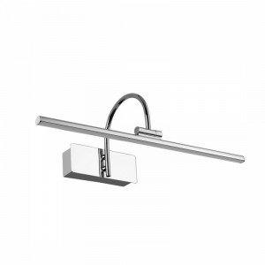 Aplica chrome, Aplica dormitor chrome, Aplica liniara minimalista, Aplica de perete baie, Aplica perete, Aplica perete metal, Lampa de perete, Aplica dormitor, Iluminat interior, Aplica perete moderna, Aplica living, Aplica moderna dormitor, Aplica dormit