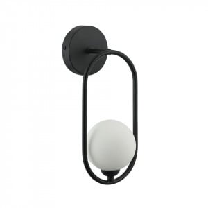 Aplica neagra, Aplica perete, Aplica dormitor neagra, Aplica perete lampa, Lampa de perete, Aplica dormitor, Iluminat interior, Aplica perete moderna, Aplica living, Aplica moderna dormitor, Aplica dormitor moderna, Aplica de perete living, Aplica de pere