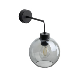 Aplica perete Negru 1xE27 CUBUS 10243TK - Img 3