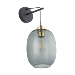 Aplica perete Negru 1xE27 DELTA 6481TK - Img 1